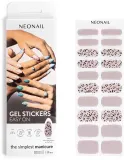 NEONAIL Easy On Gel Stickers - Наклейки на ногти для использования с УФ/Светодиодной лампой, 20 шт, оттенок M04 — фото 1