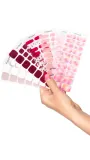 NEONAIL Easy On Gel Stickers - Наклейки на ногти для использования с УФ/Светодиодной лампой, 20 шт, оттенок M16 — фото 3
