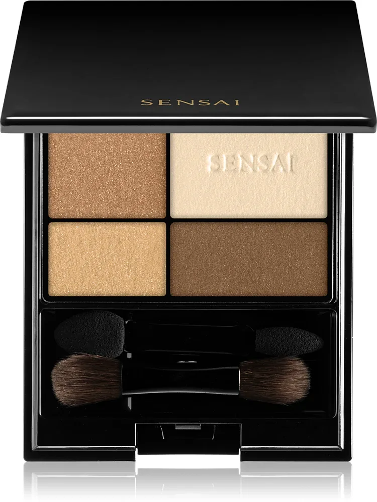 Sensai Eye Colour Palette - Палетка теней для век: палетка теней для век, 3.7 г, оттенок 01 Shiny Foliage