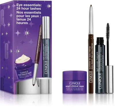 Clinique Holiday Eye Essentials: 24 Hour Lashes - Праздничный набор для глаз, 1 шт