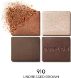 GUERLAIN Ombres G - Палетка теней для век: палетка теней для век, 8.8 г, оттенок 910 Undressed Brown — фото 2
