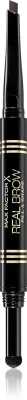 Max Factor Real Brow Fill & Shape - Карандаши для бровей, 0.6 г, оттенок 04 Deep Brown