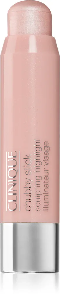 Clinique Chubby Stick Sculpting Highlight - Розовый крем-хайлайтер, 6 г, оттенок Hefty Highlight