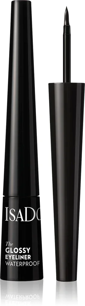 IsaDora Glossy Eyeliner - Подводка для глаз водостойкая, 2.5 мл