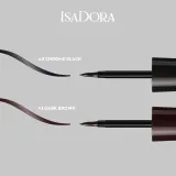 IsaDora Glossy Eyeliner - Подводка для глаз водостойкая, 2.5 мл — фото 5