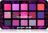 Палетка теней для век J.Cat Beauty Dia Noche матовые и мерцающие оттенки, стойкая, 16 г, оттенок 105 Once Upon A Time — фото 1