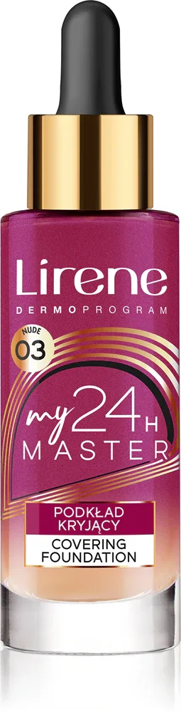 Lirene My Master - Тональный фонд "Подклад мощно крывающий", 30 мл, оттенок Nude