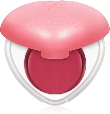Dasique Souffle Color Pot - Многофункциональная косметика для макияжа губ и щек с кисточкой, оттенок 08 Roasting Fig