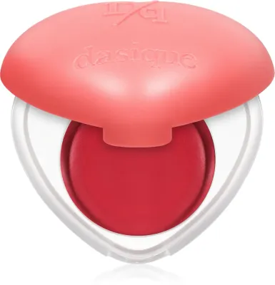 Dasique Souffle Color Pot - Многофункциональная косметика для макияжа губ и щек с кисточкой, оттенок 05 Pumpkin Puree