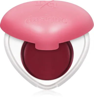Dasique Souffle Color Pot - Многофункциональная косметика для макияжа губ и щек с кисточкой, оттенок 07 Burnt Sienna