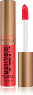 Rimmel Multi-Tasker Turbocharged Glow - Жидкий хайлайтер для лица, 10 мл, оттенок 003 Main Character