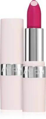 Avon Hydramatic - Увлажняющая губная помада с блеском с гиалуроновой кислотой, 3.6 г, оттенок Fuchsia