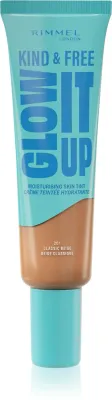 Rimmel Kind & Free Glow It Up - Легкое увлажняющее тональное средство, 30 мл, оттенок 201 Classic Beige