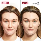 Rimmel Kind & Free Glow It Up - Легкое увлажняющее тональное средство, 30 мл, оттенок 201 Classic Beige — фото 3