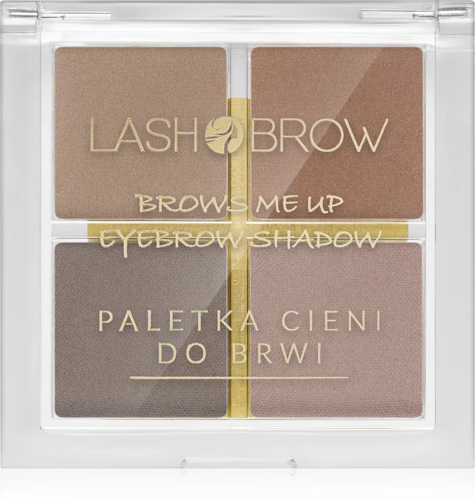 Lash Brow Brows Me Up Palette - Палетка теней для век: палетка пудровых теней для бровей, 5.6 г