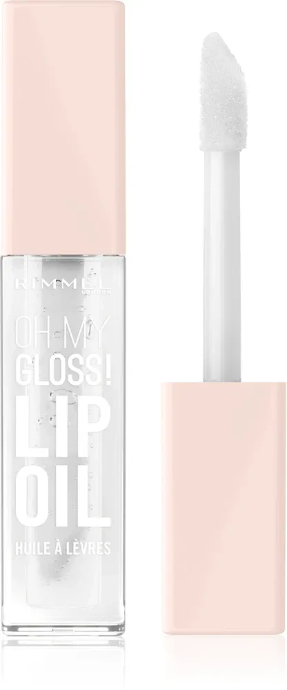 Rimmel Oh My Gloss! Lip Oil - Блеск для губ с увлажняющим действием, 4.5 мл, оттенок 000 Clear Cloud