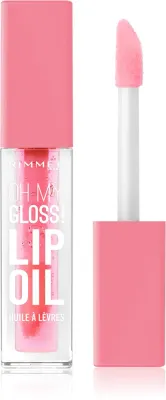 Rimmel Oh My Gloss! Lip Oil - Блеск для губ с увлажняющим действием, 4.5 мл, оттенок 001 Pink Flush