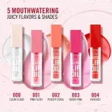 Rimmel Oh My Gloss! Lip Oil - Блеск для губ с увлажняющим действием, 4.5 мл, оттенок 001 Pink Flush — фото 6