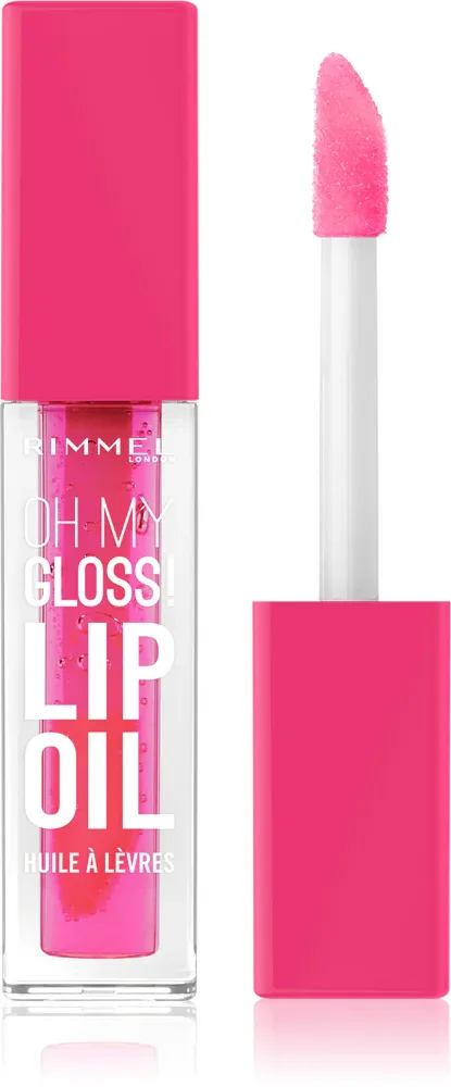 Rimmel Oh My Gloss! Lip Oil - Блеск для губ с увлажняющим действием, 4.5 мл, оттенок 003 Berry Pink