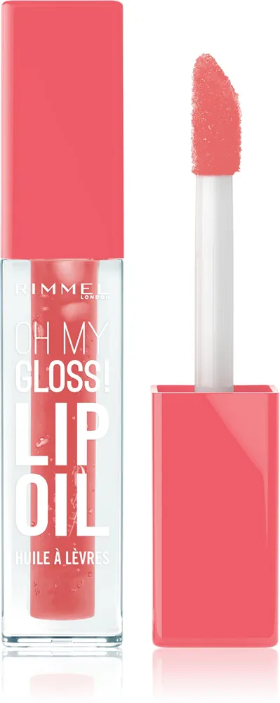 Rimmel Oh My Gloss! Lip Oil - Блеск для губ с увлажняющим действием, 4.5 мл, оттенок 006 So Rosy