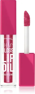 Rimmel Oh My Gloss! Lip Oil - Блеск для губ с увлажняющим действием, 4.5 мл, оттенок 007 Fuschia Punch