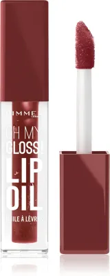 Rimmel Oh My Gloss! Lip Oil - Блеск для губ с увлажняющим действием, 4.5 мл, оттенок 008 Deep Cherry