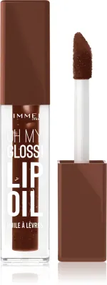 Rimmel Oh My Gloss! Lip Oil - Блеск для губ с увлажняющим действием, 4.5 мл, оттенок 010 Cappuccino Deep