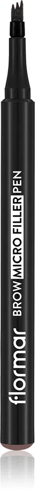 flormar Brow Micro Filler Pen - Карандаши для бровей, 1.1 мл, оттенок 002 Medium Brown