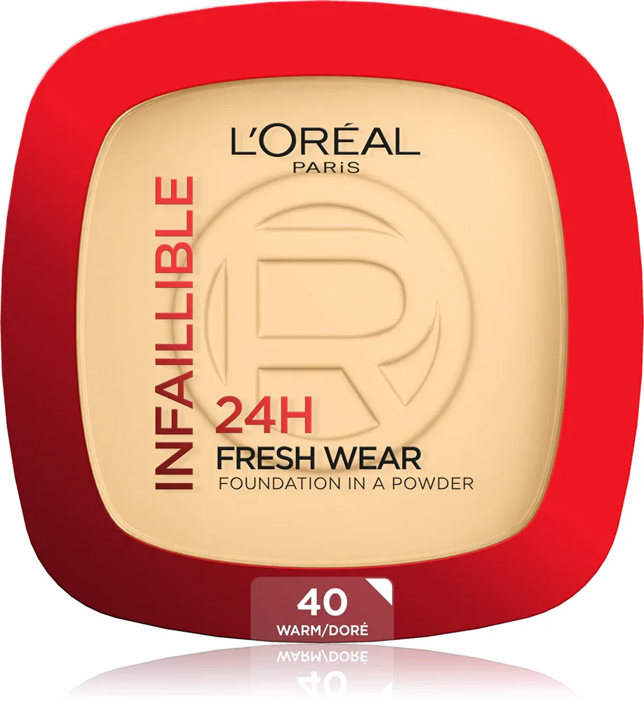 L’Oreal Paris Infaillible Fresh Wear 24h - Тональный крем в порошке, 9 г, оттенок 40 Cashmere