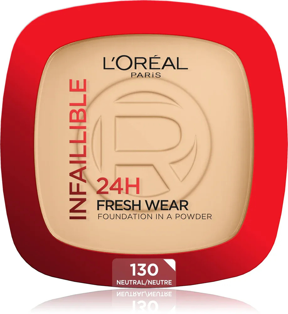 L’Oreal Paris Infaillible Fresh Wear 24h - Тональный крем в порошке, 9 г, оттенок 130