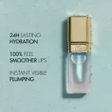 Dolce&Gabbana Fresh Mint Oil Lip Plumper - Масляный блеск для губ для увеличения объема, 7 мл, оттенок Translucent — фото 4