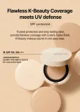 JUNG SAEM MOOL Skin Nuder Cover Layer Cushion - Увлажняющий тональный крем в губке + заполнитель, 2 г, оттенок Fair Light — фото 2