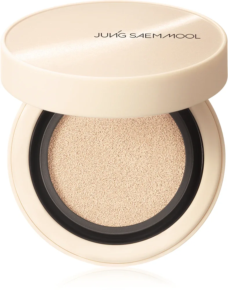 JUNG SAEM MOOL Skin Nuder Cover Layer Cushion - Увлажняющий тональный крем в губке + заполнитель, 2 г, оттенок Light