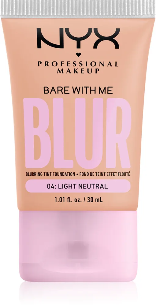 NYX Professional Makeup Bare With Me Blur Tint - Подклад навилжающий, 30 мл, оттенок 04 Light Neutral