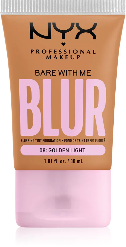 NYX Professional Makeup Bare With Me Blur Tint - Подклад навилжающий, 30 мл, оттенок 08 Golden Light