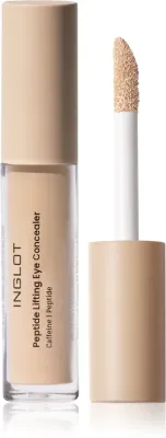 Корректор для лица Inglot Peptide Lifting Eye Concealer кремовый, со средней степенью покрытия, 4,6 мл, оттенок 202 Light Cream