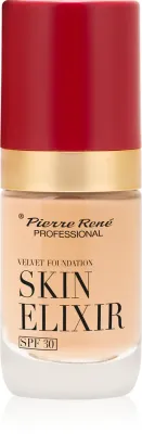 Pierre Rene Skin Elixir - Аксамитный тональный фонд SPF 30, 25 мл, оттенок no.02 Natural Nude