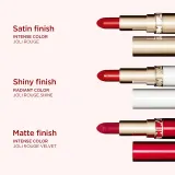 Clarins Joli Rouge Velvet - Матовая помада для губ, 3.5 г, оттенок 758V 3 г (CLR07325) — фото 4
