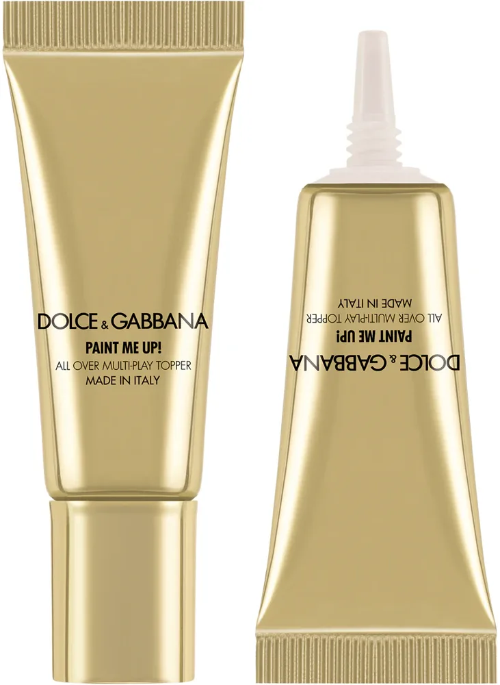 Dolce&Gabbana Bold Paint Me Up! - Многофункциональная косметика для макияжа глаз, губ и лица, 5 мл, оттенок 06 Crystal Glaze - Transparent Wet Gloss