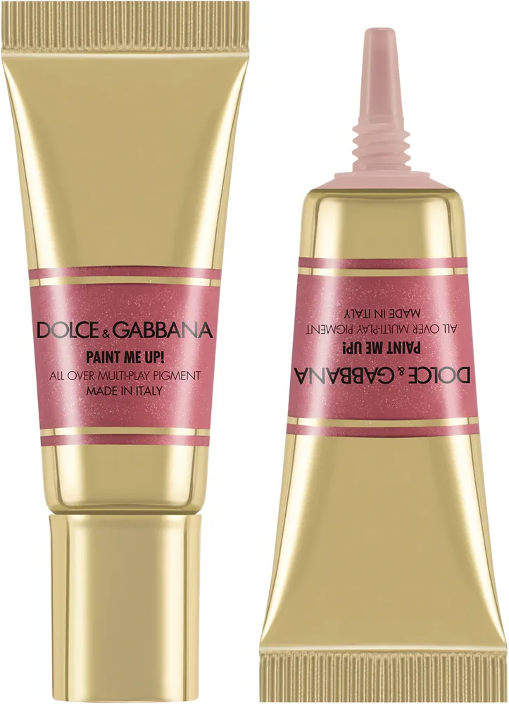 Dolce&Gabbana Bold Paint Me Up! - Многофункциональная косметика для макияжа глаз, губ и лица, 5 мл, оттенок 01 Rose Swirl - Pearly Pink