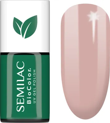 Semilac UV Hybrid BioColor - Гибридный лак для ногтей с использованием УФ, 7 мл, оттенок 715 Yoga On Sand
