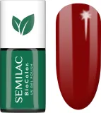 Semilac UV Hybrid BioColor - Гибридный лак для ногтей с использованием УФ, 7 мл, оттенок 721 Red Roses — фото 1