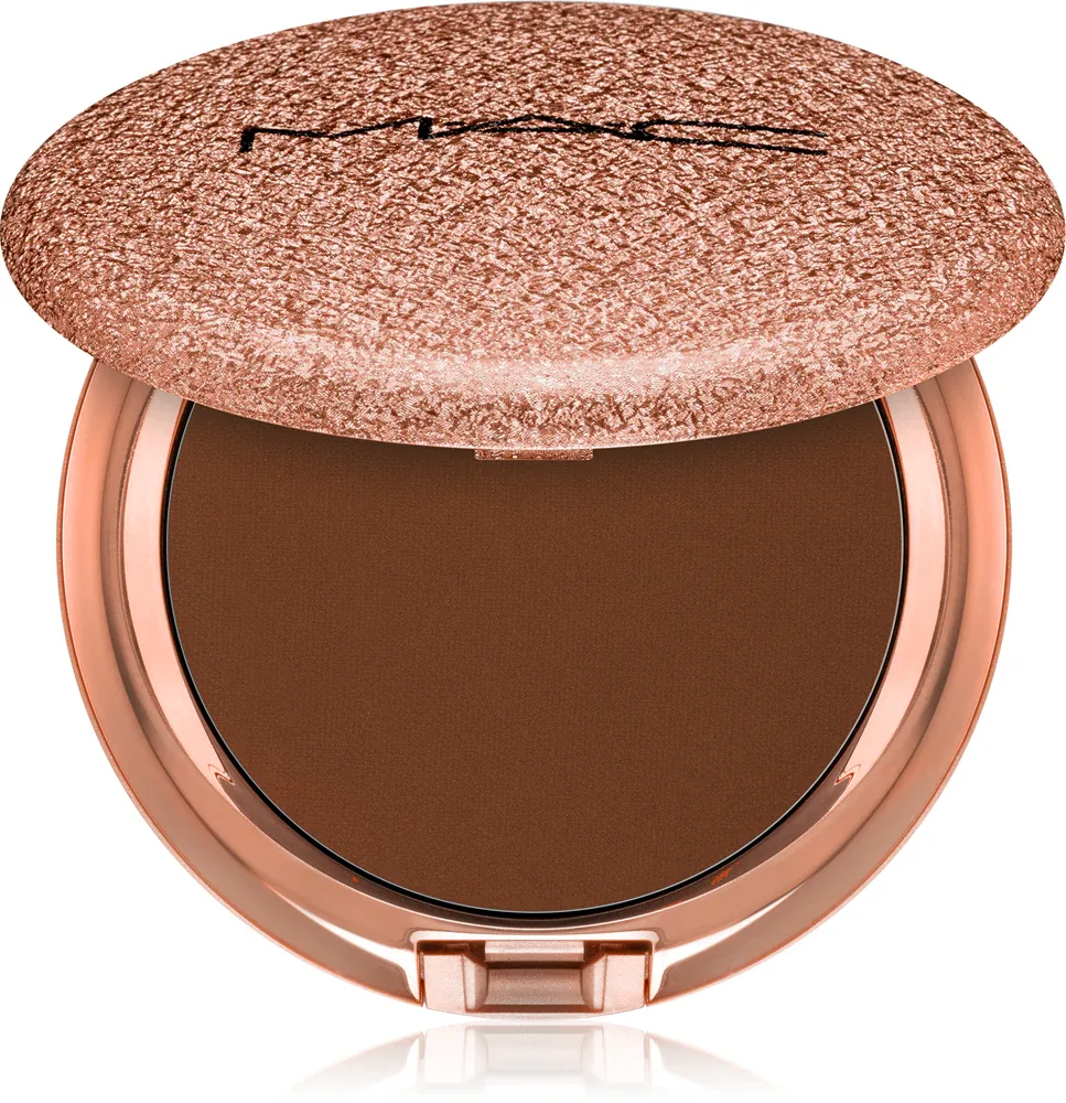 MAC Cosmetics Skinfinish Sunstruck Matte Bronzer - Пудра для загара с матовым финишем, 8 г, оттенок Matte Deep Golden