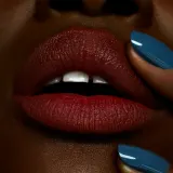 MAC Cosmetics Powder Kiss Liquid Lipcolour - Матовая жидкая помада, 5 мл, оттенок Fashion Emergency — фото 2