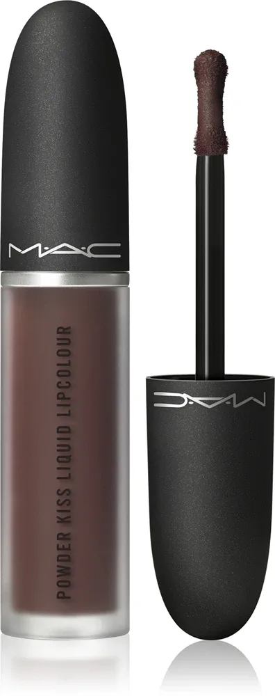 MAC Cosmetics Powder Kiss Liquid Lipcolour - Матовая жидкая помада, 5 мл, оттенок Rekindled