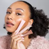Lumene Lip Glow Oil Balm - Бальзам для губ с маслом, 10 мл, оттенок 1 Sugar — фото 5