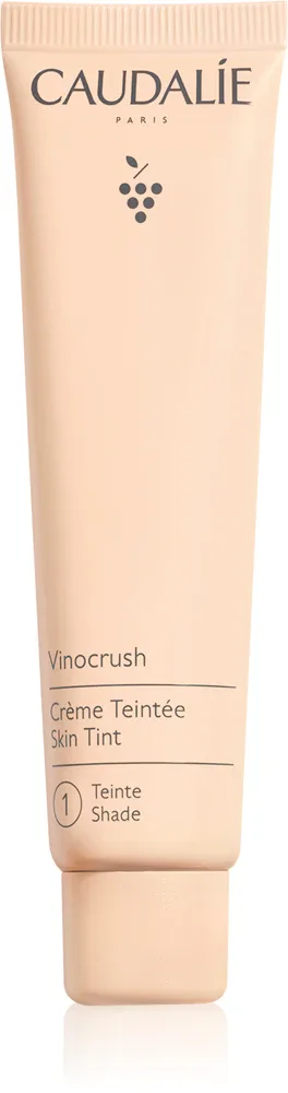 Caudalie Vinocrush Skin Tint - CC крем выравнивающий тон кожи с увлажняющим действием, 30 мл, оттенок 1