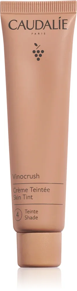 Caudalie Vinocrush Skin Tint - CC крем выравнивающий тон кожи с увлажняющим действием, 30 мл, оттенок 4