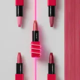 Shiseido Makeup Technosatin gel lipstick - Бархатная помада, 4 г, оттенок 407 Pulsar Pink — фото 5