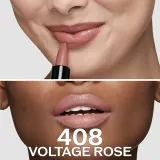 Shiseido Makeup Technosatin gel lipstick - Бархатная помада, 4 г, оттенок 408 Voltage Rose — фото 3